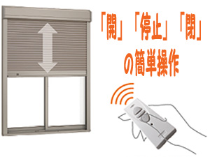 電動窓シャッター