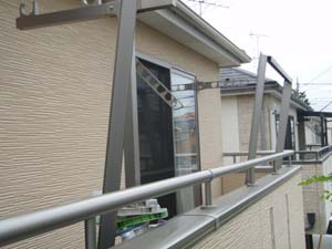 可動ルーバー雨戸