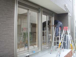 後付窓シャッター