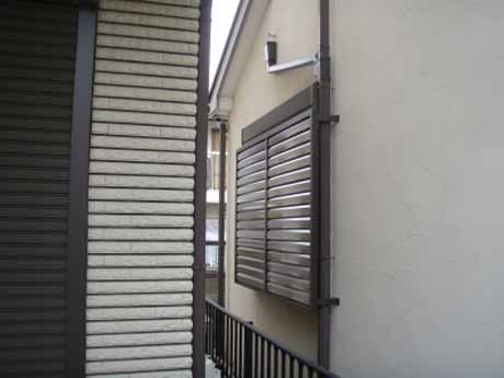 目隠しルーバー